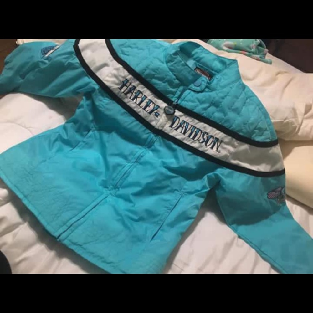 Girl Harley Davidson jacket